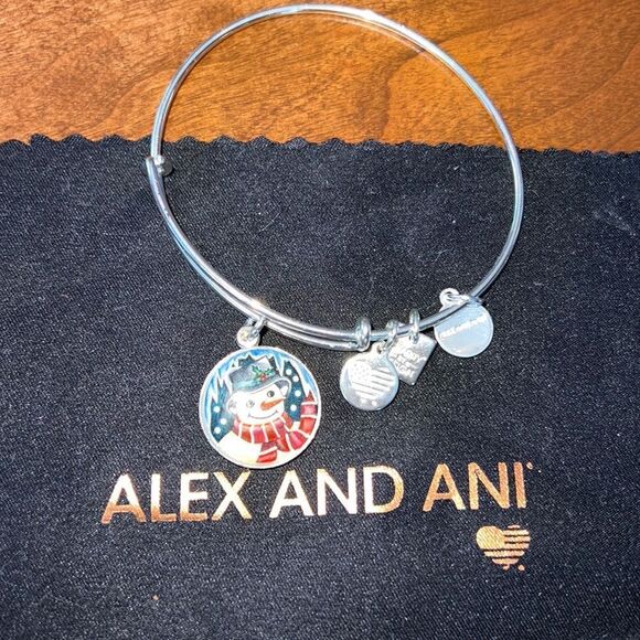 Alex and Ani Holiday Bracelet - feel free to bundle with other Alex and Ani! - Picture 1 of 2